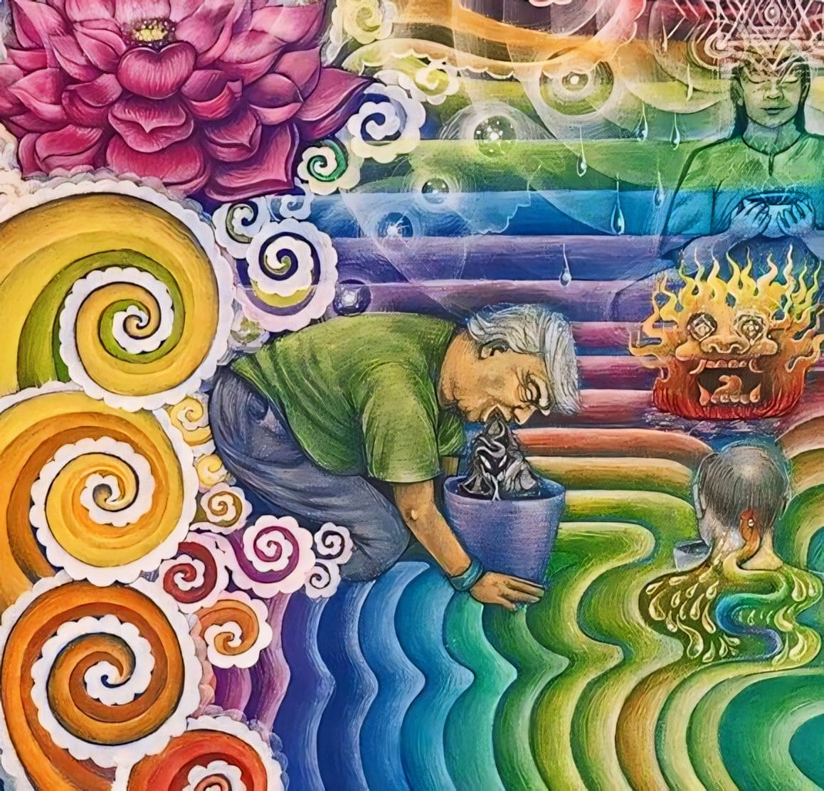from "Divine Moments of Trump", Stella Strzyzowska Guillen